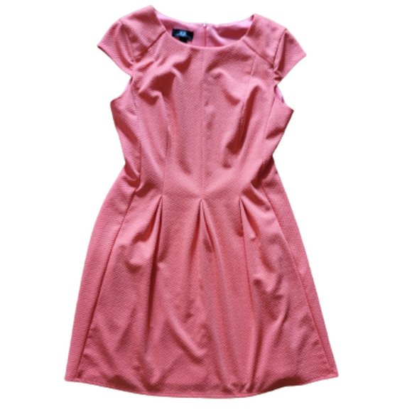 Peach A-Line Dress Size 16 Fits 14 - Picture 3 of 3